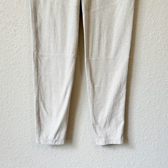 OUTDOOR VOICES CloudKnit Pants Beige Elastic Waist Sweatpants Workout - Picture 6 of 13